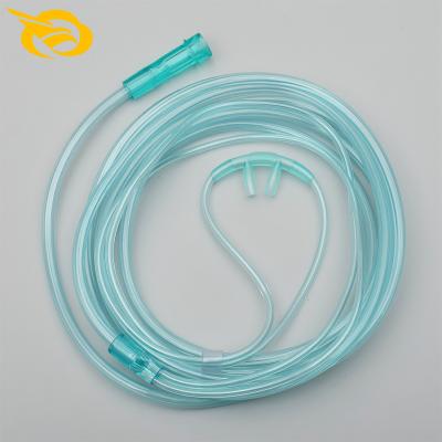 China Best Selling PVC Oxygen Medical PVC Oxygen Nasal Tube Catheter Nasal Cannula for sale