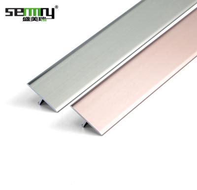 China Modern Aluminum Corner Strips T Shape Tile Trim In Stock for sale