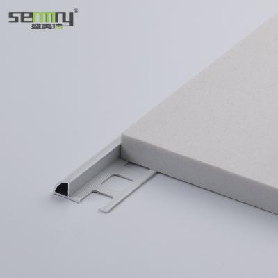 China Customized Modern Shape Decor Aluminum Corner T Shaped Tile Trim Tile Trimming Corner for sale