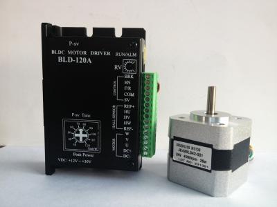 Cina Corredo del motore passo a passo di 4 cavi, motore senza spazzola e driver di CC di asse dei corredi 3 del router di CNC in vendita