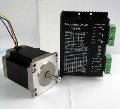 China 4A stepper motor drivers NEMA 23 , 2 phase 24V ~ 50V 1.8 Degree for sale