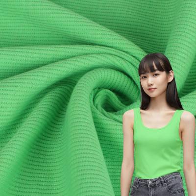 China Stretch Textile Maker 2x2 Rib Knit Fabric 230gsm Sweater Apparel Fabric Knit Sustainable Ribbed à venda