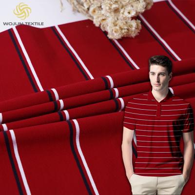 China Wholesale Stretch Manufacturers Supply Cotton Mercerized Single Dyed Jersey Knit Fabric Cotton Polo Shirt Fabric for sale