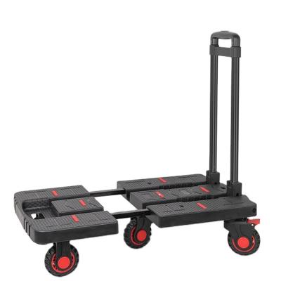 China Easy-carry OEM ODM Upgraded 5 Kg 150 Wheel Market Foldable Loading Cart For Goods And Express Shipping for sale