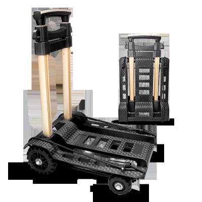 China OEM and ODM Easy Hand Baoyu Folding Truck Cart Adjustable Folding Mini Cart for sale