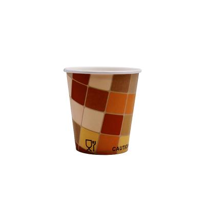 China Wholesale Disposable Logo Coffee Hot Cold Drink Juice Single Wall Custom Paper Cup for sale