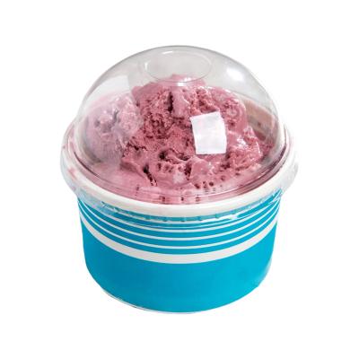 China Hot Sale 9oz Disposable Soup Bowl Paper Ice Cream Disposable Bowl With Lid Take Out Food Container for sale