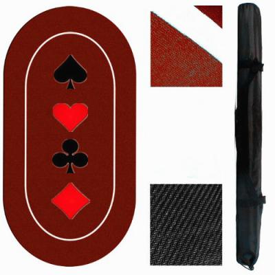 China Custom Mat Casino Poker Table Texas Gambling Game Table Mat for sale