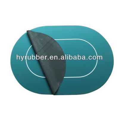 China High Quality Low Price Guaranteed Rubber Based Speed ​​Cloth Game Poker Mat 90cmx180cm. 120cmx120cm for sale