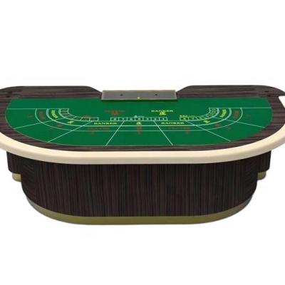 China Custom Rubber+fabric OEM High Quality Poker Table Mat and Blackjack Felt Mat Card Game Gambling Casino for sale