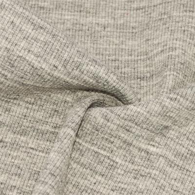 China China Supplier BCI Anti-Static Cotton Knitted Rib Fabric 400GSM Heavy Weight Rib For Cuffs And Collar for sale