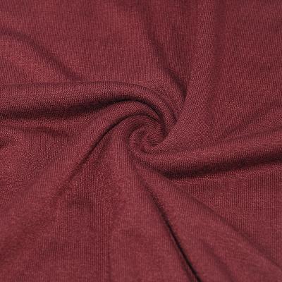 China Comfy Custom Eco Vero Viscose Jersey Fabric Varnish Anti Pill Soft Color Tank Top Knit Fabric Lingerie Underwear for sale