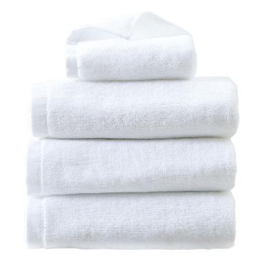 China Cheap Viable Luxury Soft Premium Hotel Towel 100% Cotton 16s 21s 32s Cotton Bath Towels White Face Towel Customized for sale