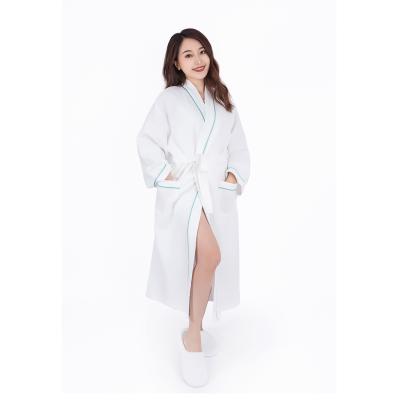 China Easy Custom Univer Mens and Womens Hotel Bathrobes Kimono Waffle Woven Bathrobes QUICK DRY Hot Selling 100% Cotton Hotel Bathrobes and Towels for sale