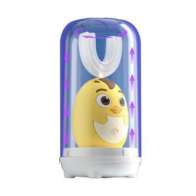 China Other U Type Mini Toothbrush For Kids Doll For Child Children's U-Shaped Electronic Toothbrush Smart Full Automatic Set for sale