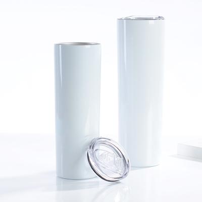 China Modern In White Stainless Steel Heat Insulation Sublimation Tumblers Applicable White Direct Drinking Mugs for sale