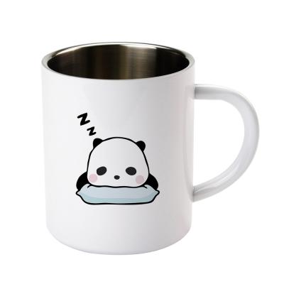 China Stocked Custom Luxury Ceramic Simple White Coffee Mug Sublimation Blanks Mug For Wholesale for sale