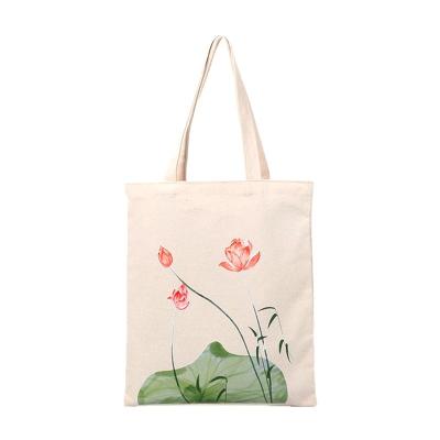 China Traditional Large Capacity Pockets in Thick Cotton Cloth Sublimation Bag Canvas Packaging for sale