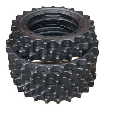 China factory excavator chain sprocket for kobelco sk60-5/sk70 mini excavator sprocket rim for sale