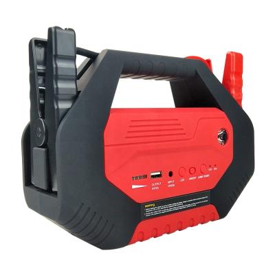 China Portable 12V/24V booster vehicles professional lithium battery diesel/gasoline car dual jump starter with USB output for sale