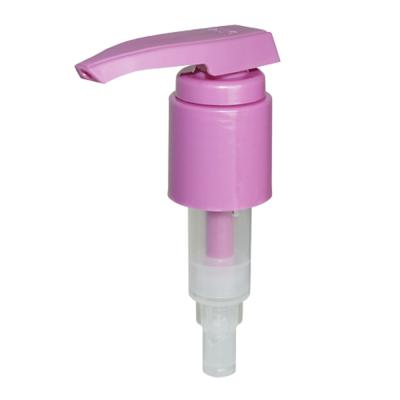 China Non Spill Customize Colors Set Different Your Logo Pink Lotion Pump Head for sale