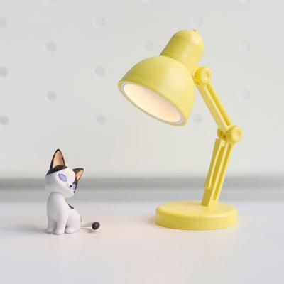 China Modern Foldable LED Table Mini Desk Lamp Magnetic Pegboard Magnet Decoration Color Light for sale