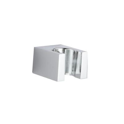 China No Turnout Chrome Hooks Wall Mount Bathroom Base Shattaf Hang Gun Bracket Zinc Handheld Holder for sale