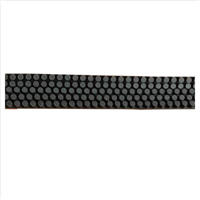 China Rubber Made Of China Black Color Nature Synthetic Granulated Granules Rubber Mat for sale