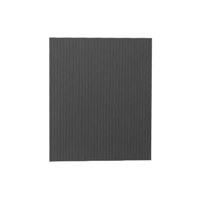 China Moderate Elasticity Factory Price Gray Plain Profile Closed Cell Chinese Sponge Rubber Mat for sale