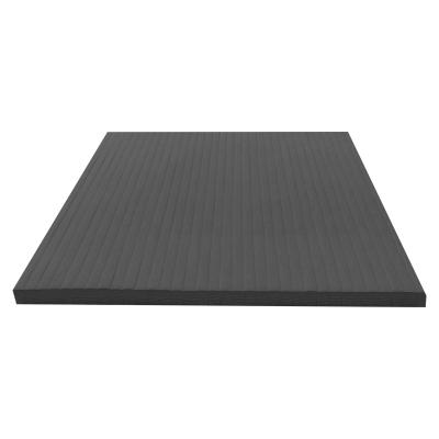 China Moderate Elasticity China Epdm Direct Cutting Profile Sections Silicone Sponge Rubber Mats for sale