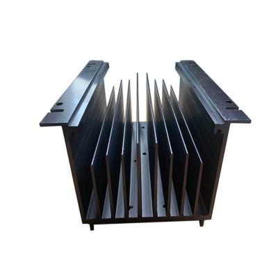 China Aluminum Extruded Heat Sink U Shpae Heatsinks For PCB Rack With Good Heat Transfer for sale