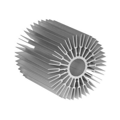 China Aluminum Extruded Aluminum Round Radiator Aluminum Extrusion Radiator Profiles for sale