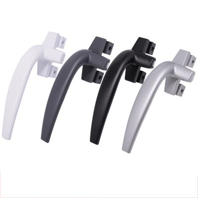 China Modern Aluminum Casement Windows Lock Handle Aluminum Zinc Pull Window Handle for sale