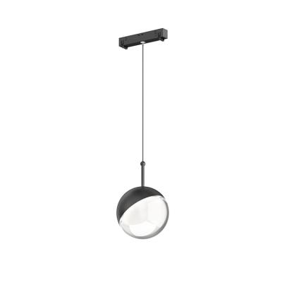 China Modern Magnetic Round LED Track Light Pendant Lighting Lamp For Projects Restaurant Store for sale