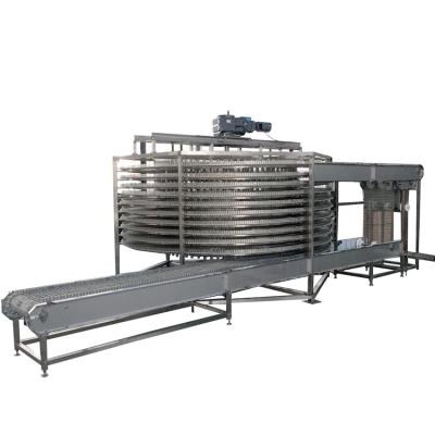 China Machinery Repairs Workshop Lathe Spiral Spiral Cooling Bread Conveyor Conveyor for sale