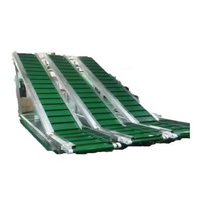 China Custom Food / Grass / Golf / Diamond Conveyor JIEXUN Smooth / Rough Top PVC Clamped Conveyor Belt for sale