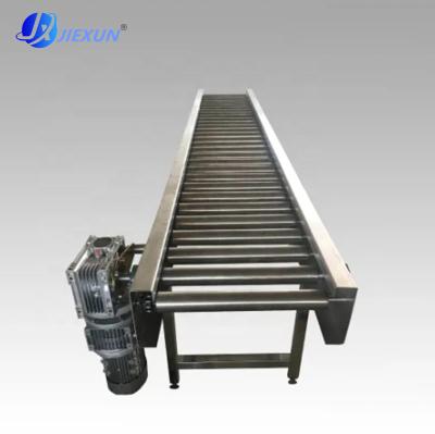 China Portable Flexible Powered Side Stability Conveyor Belt Food Industry Roller Conveyor for sale