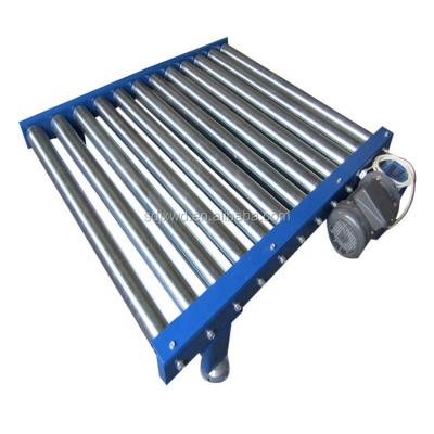 China Lateral Stability Roller Conveyor Manufacturers Style Parallel Rotation Climbing Roller Conveyor for sale