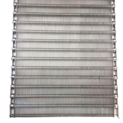 China Heat Resistant Stainless Steel Freezer Link Wire Mesh Spiral Conveyor Belt for sale