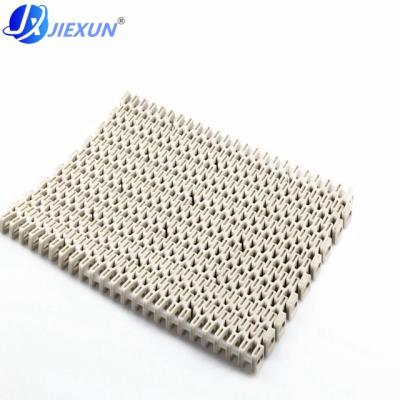 China High Strength Plastic Mesh Conveyor Grid Type Modular Belt With Flight For Baking Industry for sale