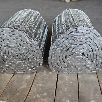 China Stainless Honeycomb Belt Mesh Flat Wire Belt for sale