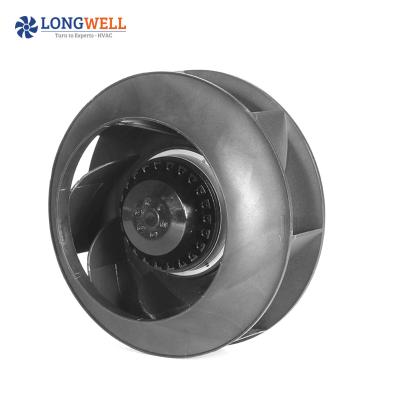 China AC 115V 230V HVACR 250mm Plastic Rear Centrifugal Blower Fan High Pressure Telecom Fan for sale