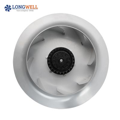 China HVAC 560mm High Efficiency 380V EC Fan Blower Ventilation Rear Radial Low Noise Compact Centrifugal Blower for sale