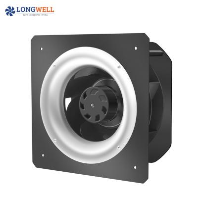 China Hotels 175mm EC Motor 115v 220v 170W Back Curved Centrifugal EC Fan With Bracket For AHU, FFU, Air Exchanger for sale