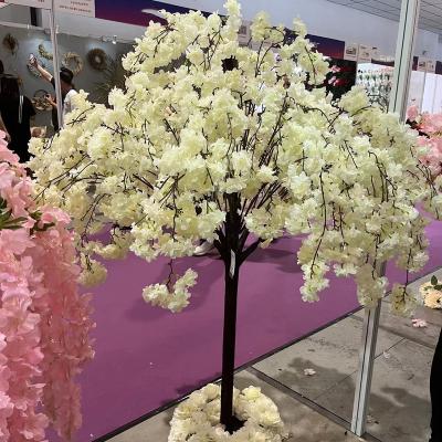 China Factory Direct Restaurant Garden Decoration X43 Artificial Cherry Tree Customized Glass Fiber Reinforced Replaceable Plastic Branch To Wedding Table Decor for sale