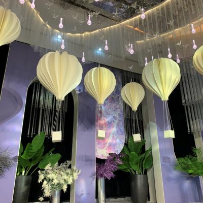 China DG008 Large Folding Hot Air Balloon Decoration Children's Storage Creative Aerospace Theme Birthday Party for sale