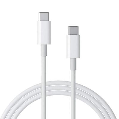 China Wholesale 2M Palladium Type C Charging Cable 6.6FT USB C to USB C Data Type C 18W Fast Charging 3A Palladium Cable White For Galaxy S20/10/9+Z Flip Note 10/9 /8 pixels for sale