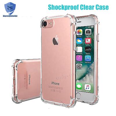 China Wholesale Four Corner Anti-scratch Cell Phone Shockproof Case for iPhone 8, Ultra Thin Hard PC Back and TPU Bumper Case for iPhone 8 for sale