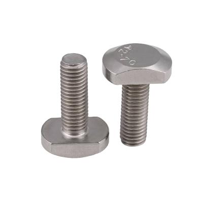 중국 Automotive good quality construction engineering machinery stainless steel bolt hardware universal fasteners tool t-type bolt 판매용