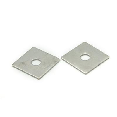 Cina Non-standard 304 stainless steel square metal ultra-thin square washers miscellaneous flat washersM8-M20 in vendita